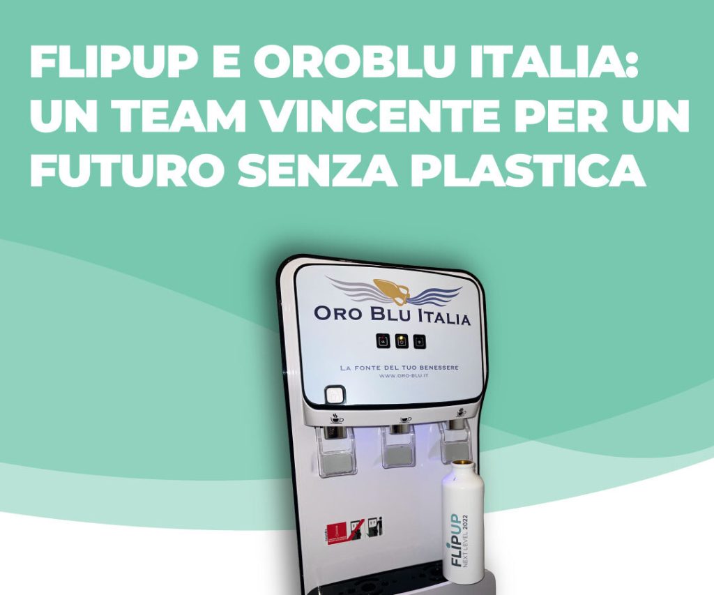FlipUp e Oroblu Italia: Un Team Vincente per un Futuro Senza Plastica
